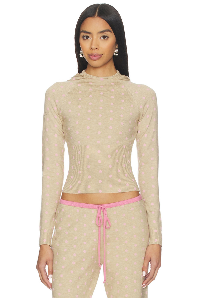 Hazel Cloud Knit Hoodie 1