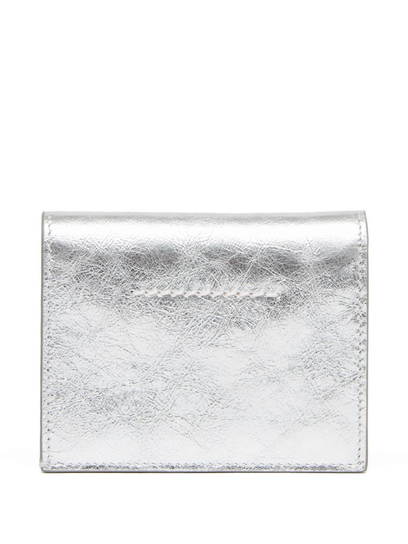 MM6 Maison Margiela single-stitch logo wallet outlook