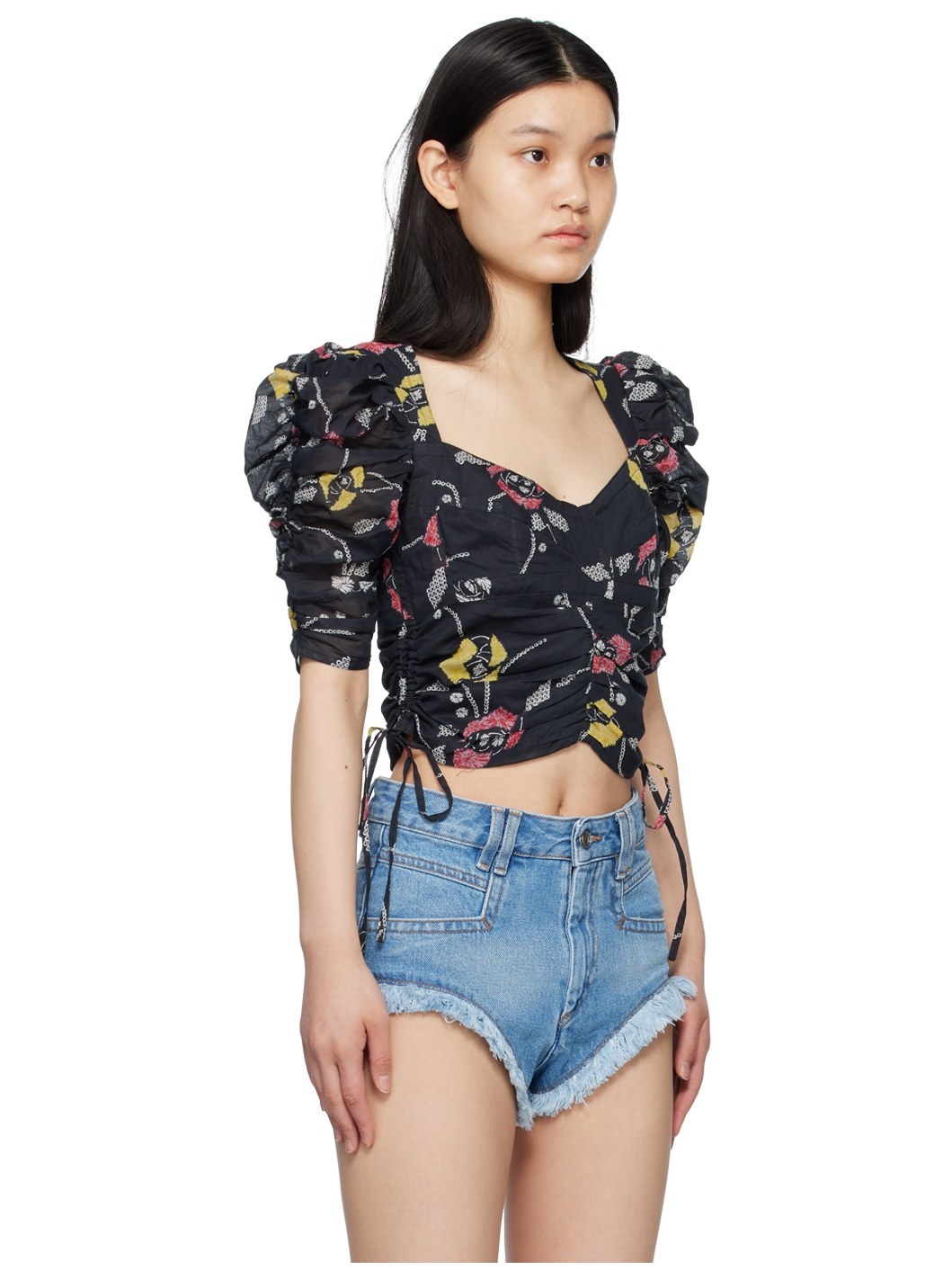 Black Galaor Blouse - 2