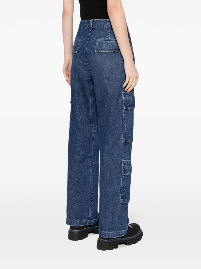Delena high-waisted cargo jeans 4