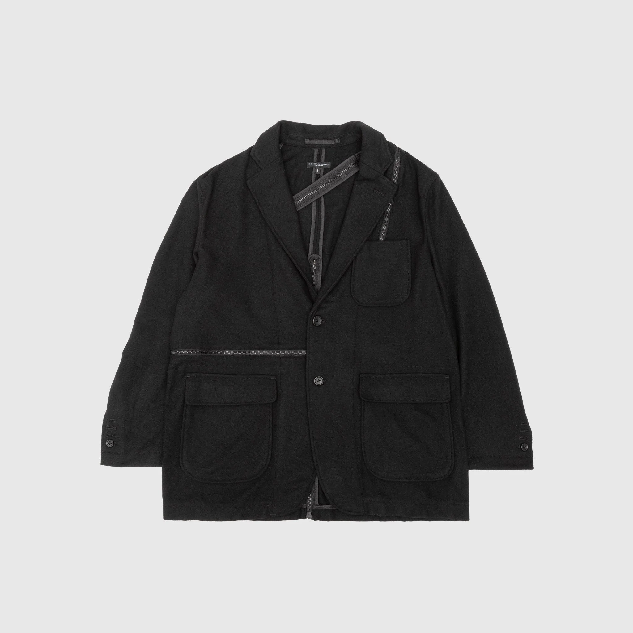 ジャケット・アウター ENGINEERED GARMENTS reversible court Engineered Garments ZIP JACKET | REVERSIBLE