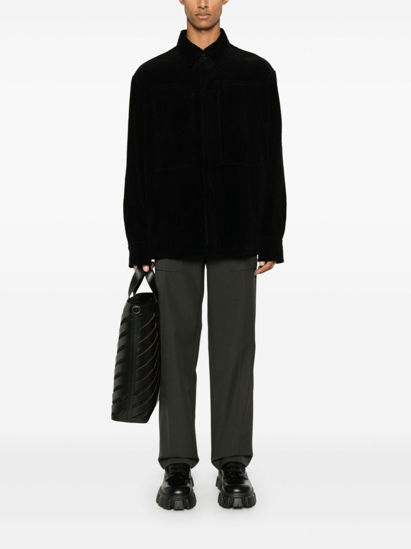 Jil Sander corduroy shirt outlook