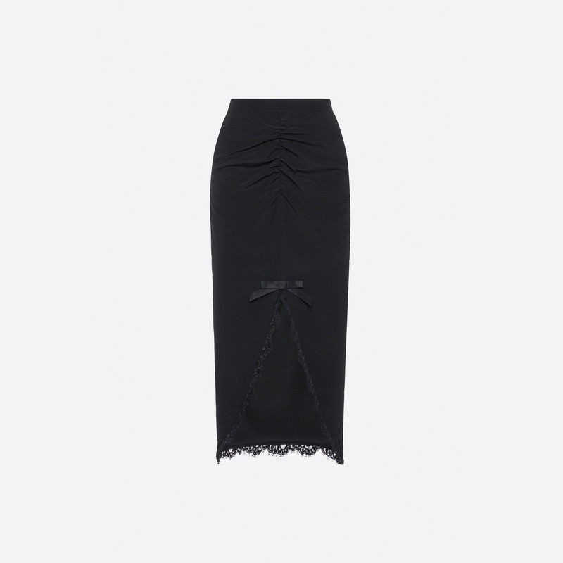 MIDI SKIRT WITH RUFFLES 1