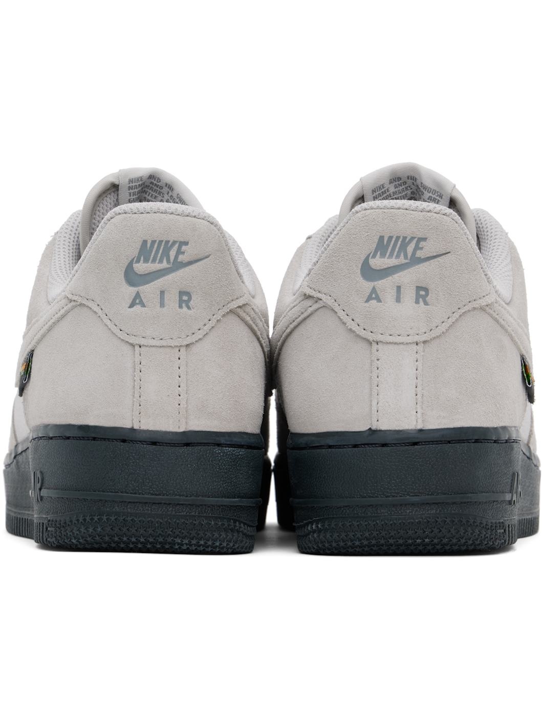 Gray Air Force 1 '07 Sneakers - 2