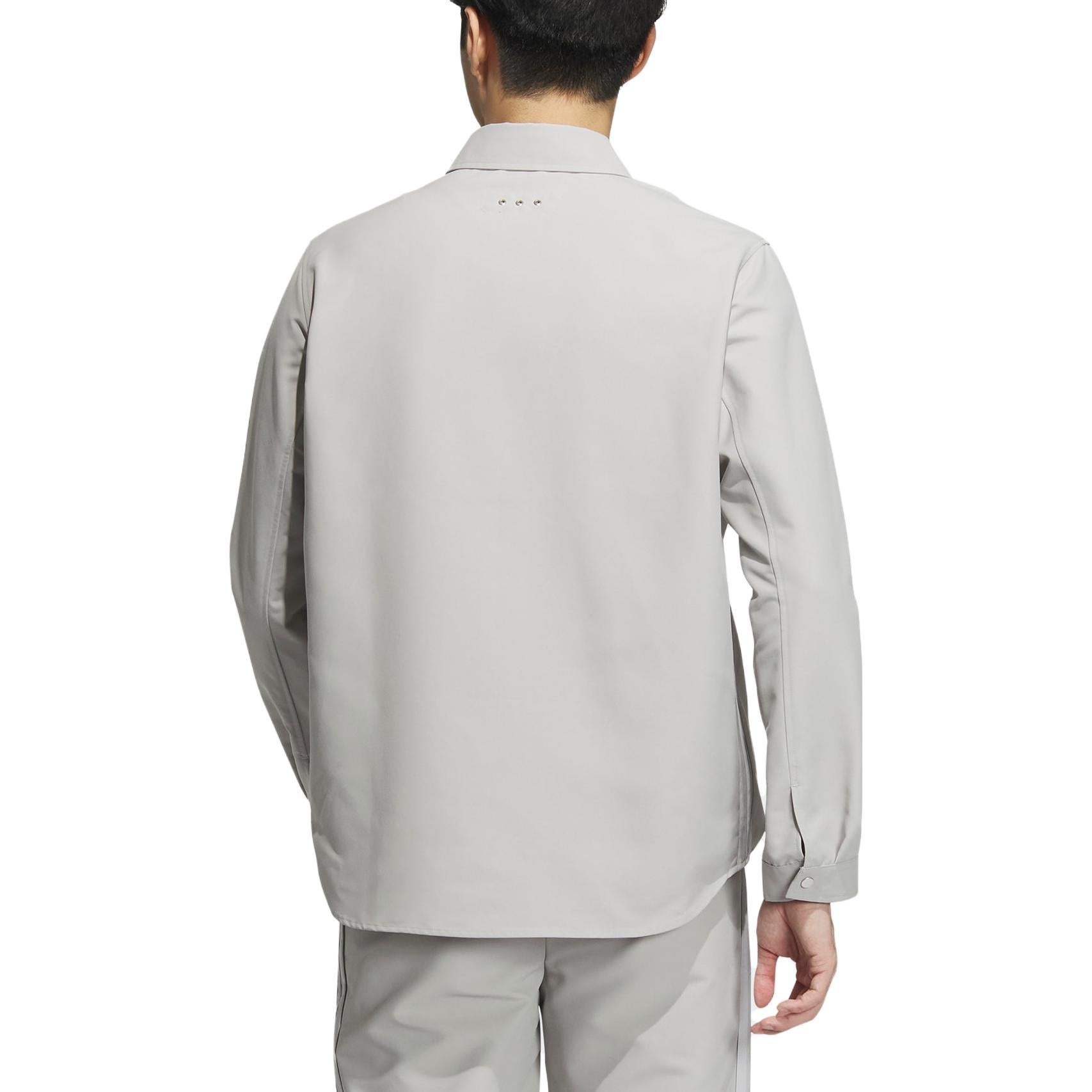 adidas Utility Long-Sleeve Shirt 'Grey' IK3708 - 3