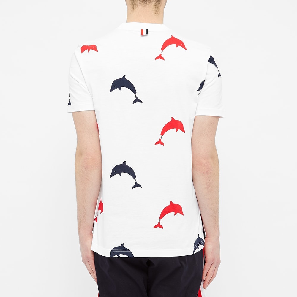 Thom Browne Dolphin Print Tee - 5