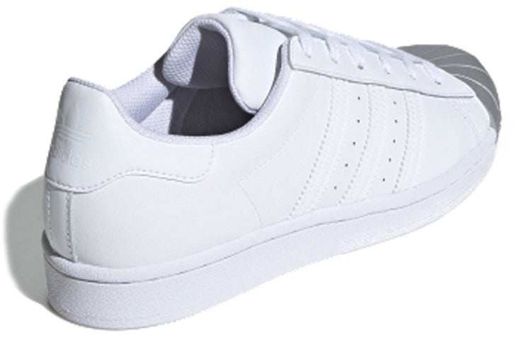 (WMNS) adidas originals Superstar 'White Silver' FX4747 - 3