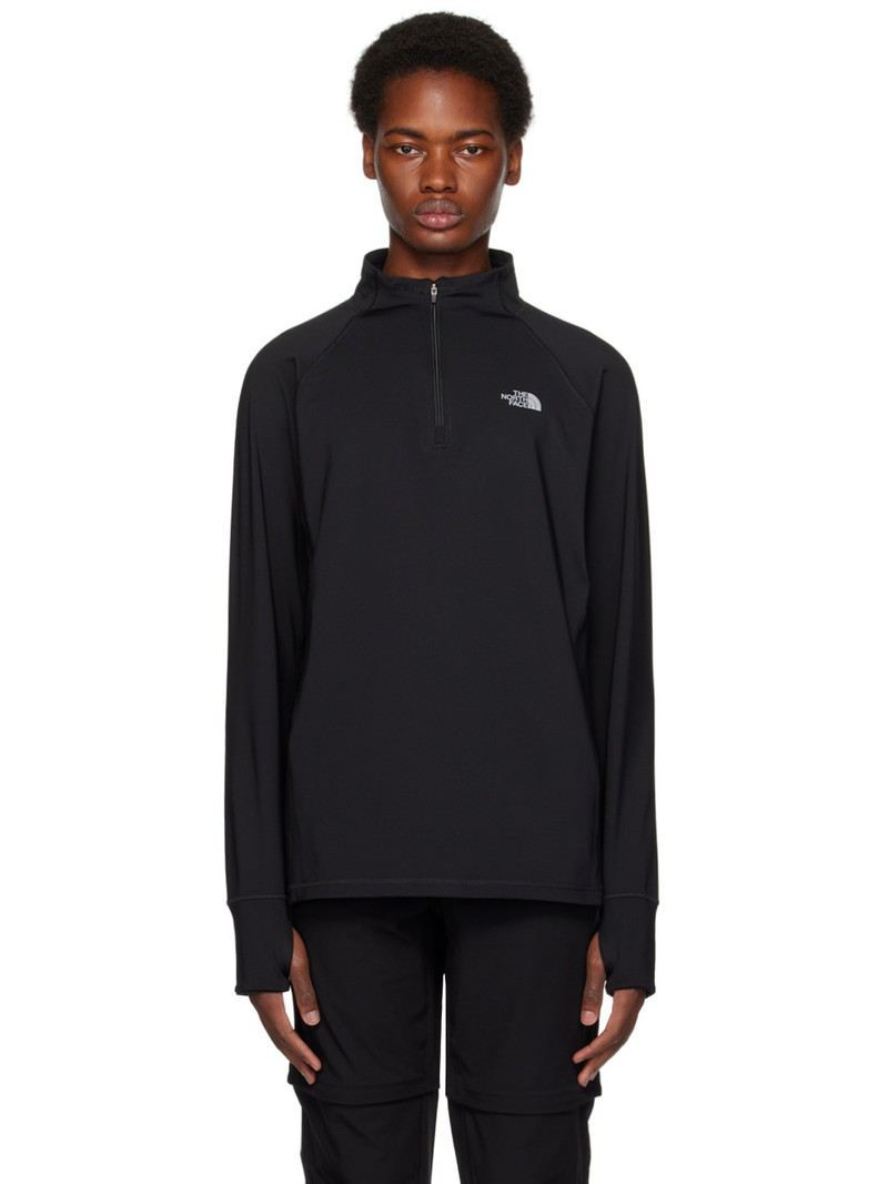 Black Winter Warm Sweater - 1