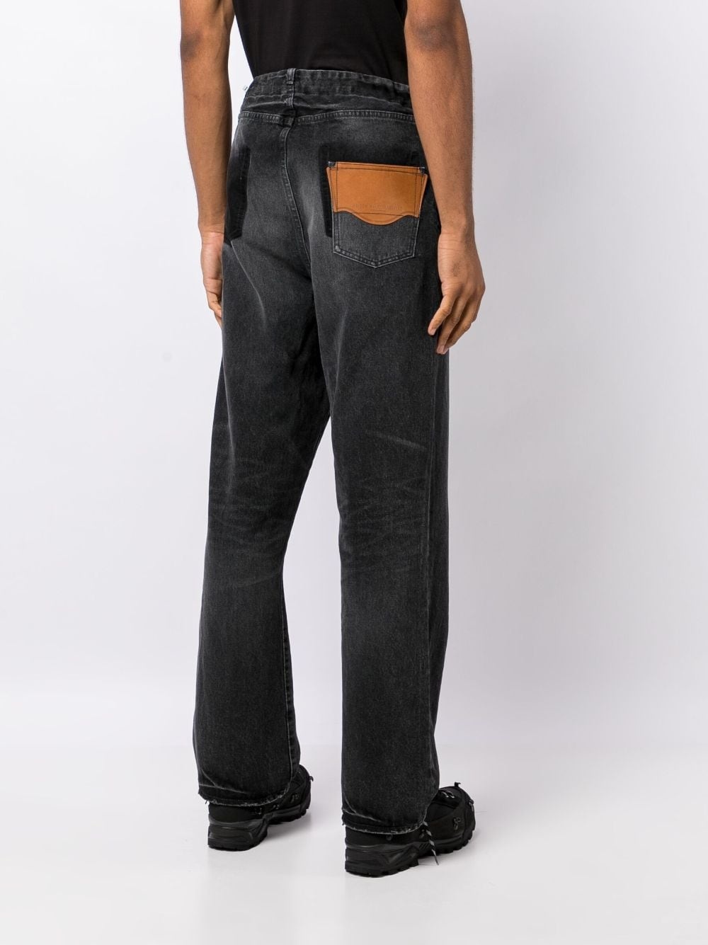 mid-rise wide-leg jeans - 8