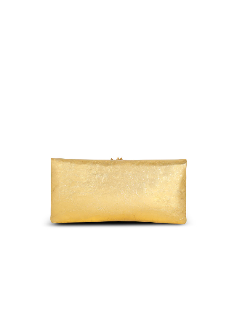 1945 Soft clutch bag in smooth embroidered leather 4