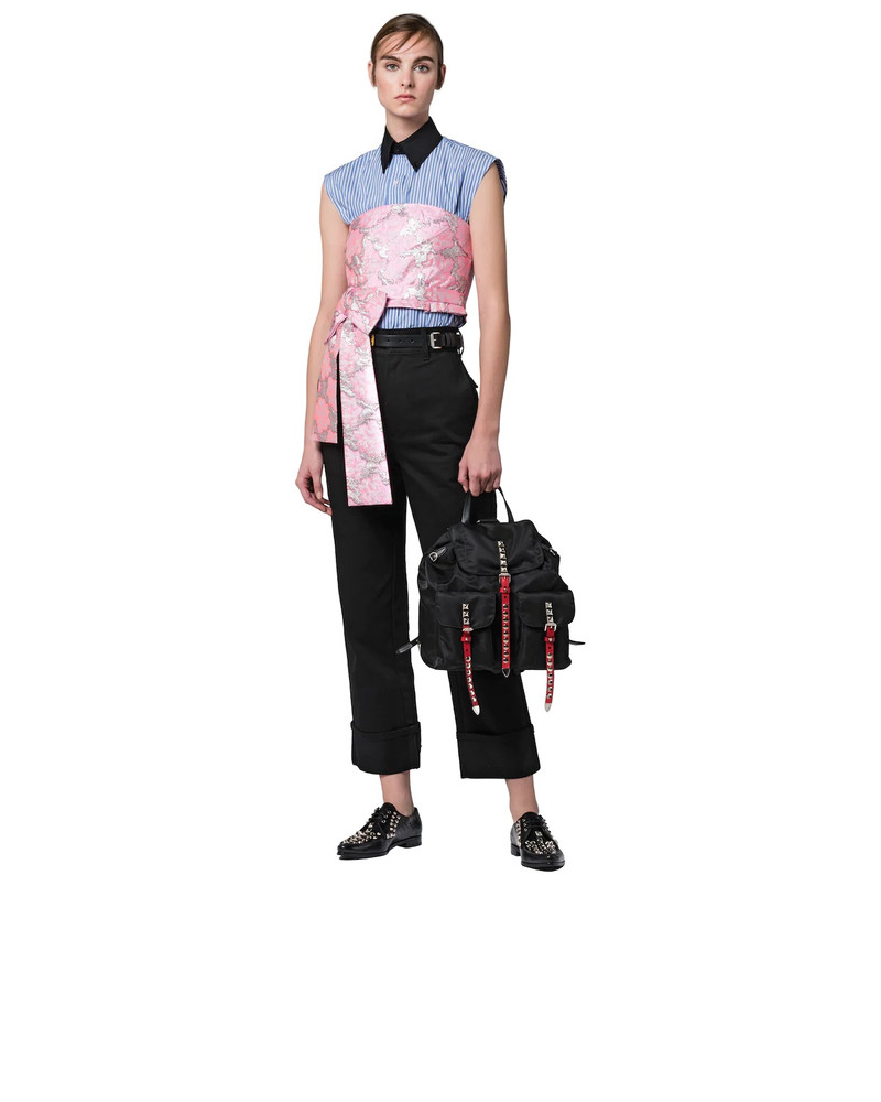 Prada Prada Black Nylon Backpack outlook