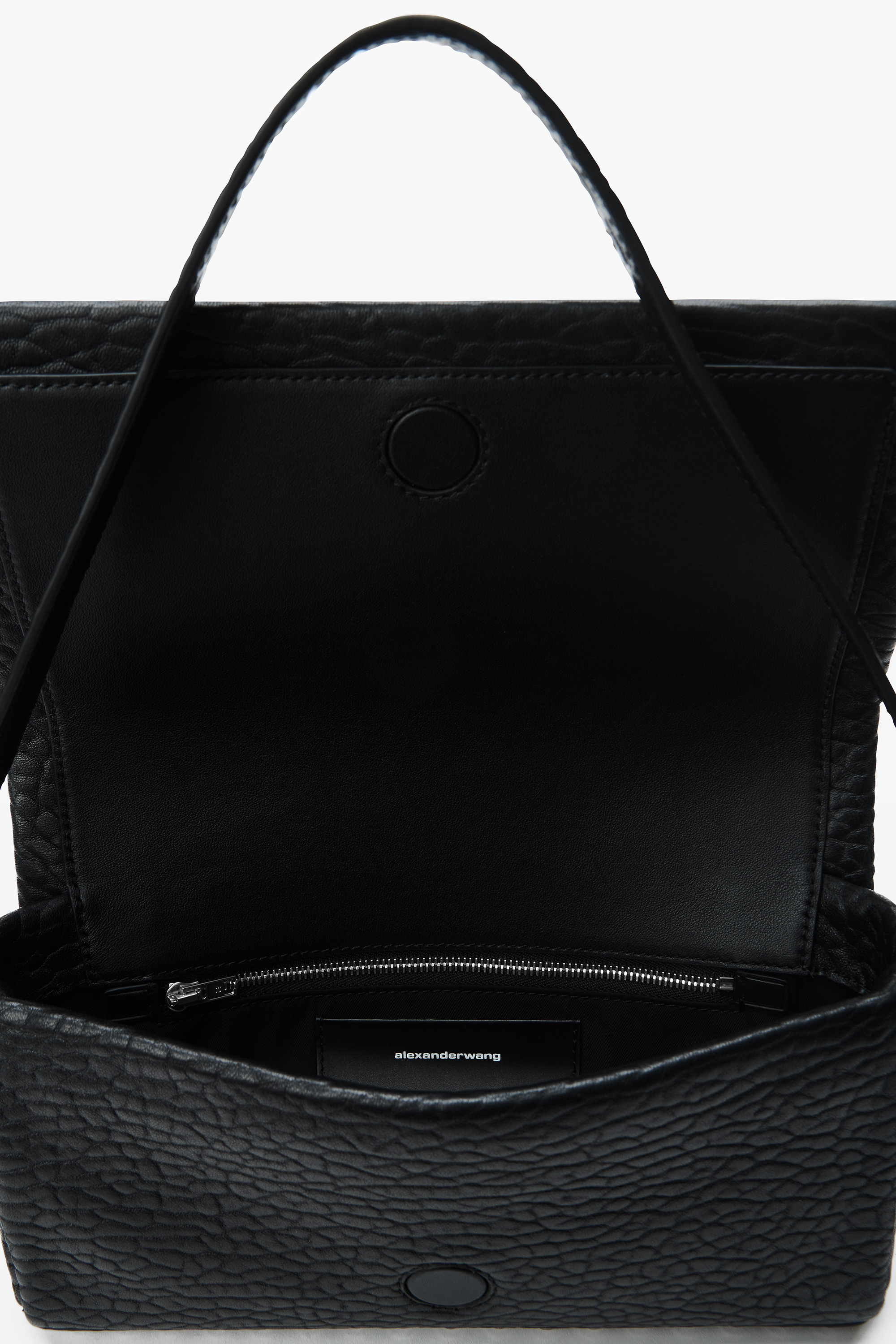 Black Ricco Slim Flap Bag - 4