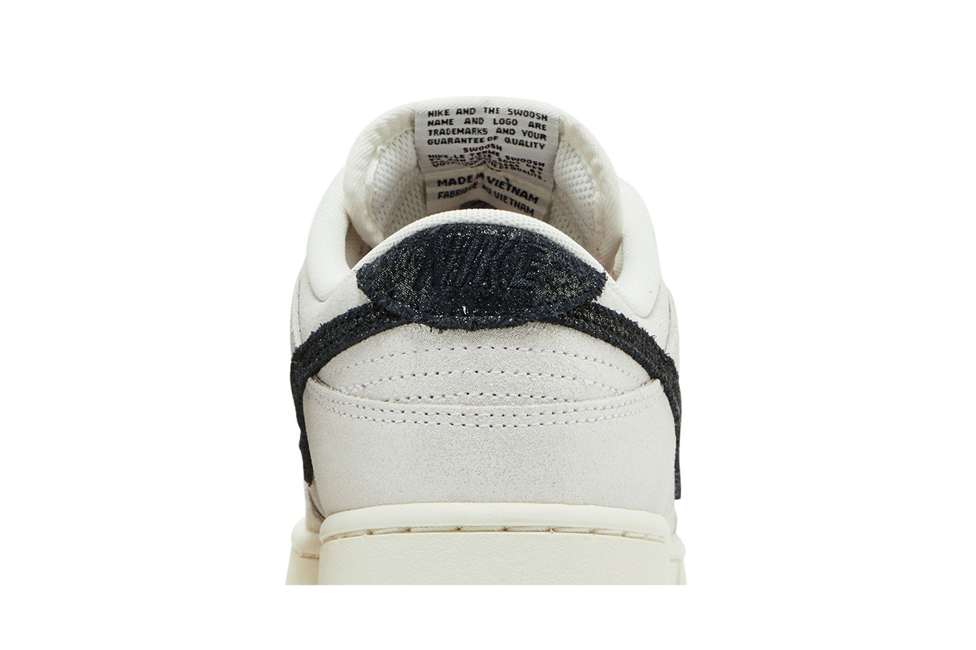 Wmns Dunk Low SE 'White Glittery Suede' - 7