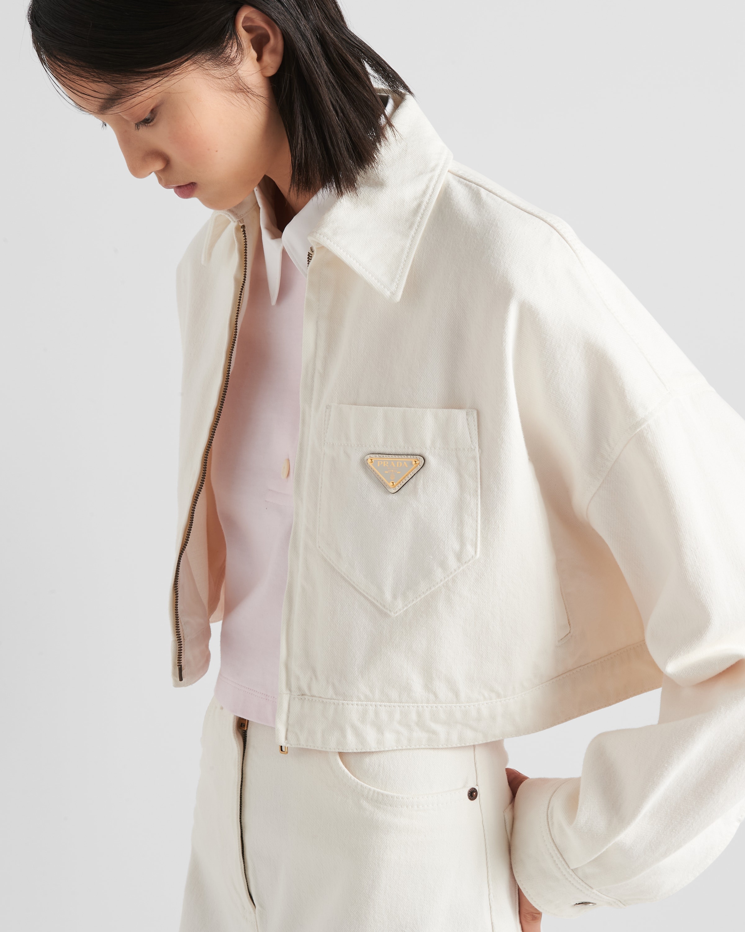 Prada Denim blouson jacket | REVERSIBLE