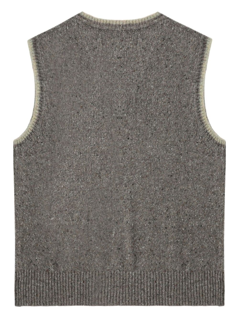 knitted vest - 6