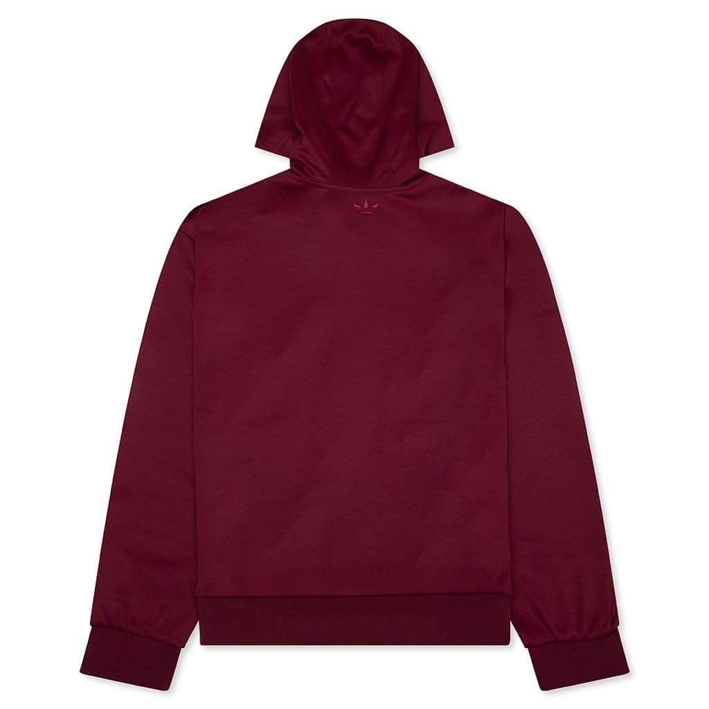 ADIDAS X WALES BONNER TRACK HOODIE - COLLEGIATE BURGUNDY - 2