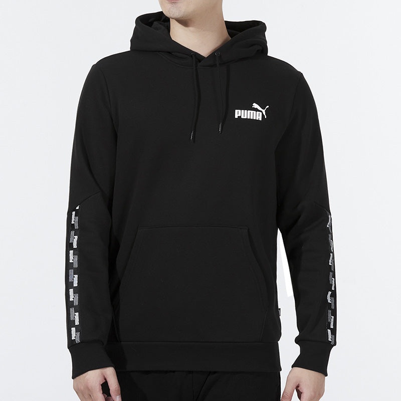 PUMA Power Tape Fl Logo Pullover Sports Black 846559-01 - 3