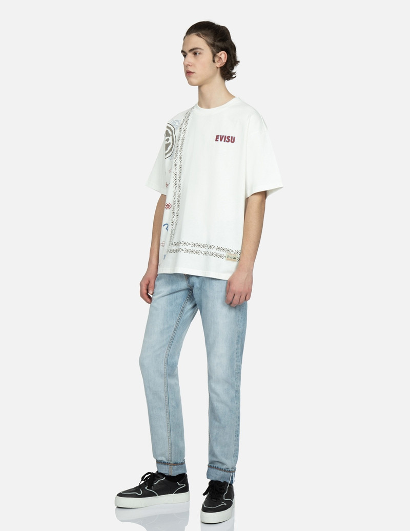 NOMADIC BANDANA-PATTERN PRINT CARROT-FIT JEANS #2017 4