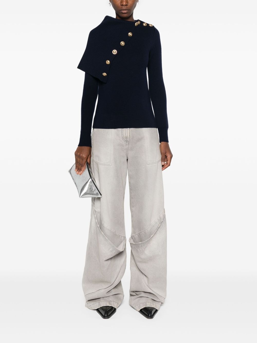 fine-knit merino wool jumper - 2