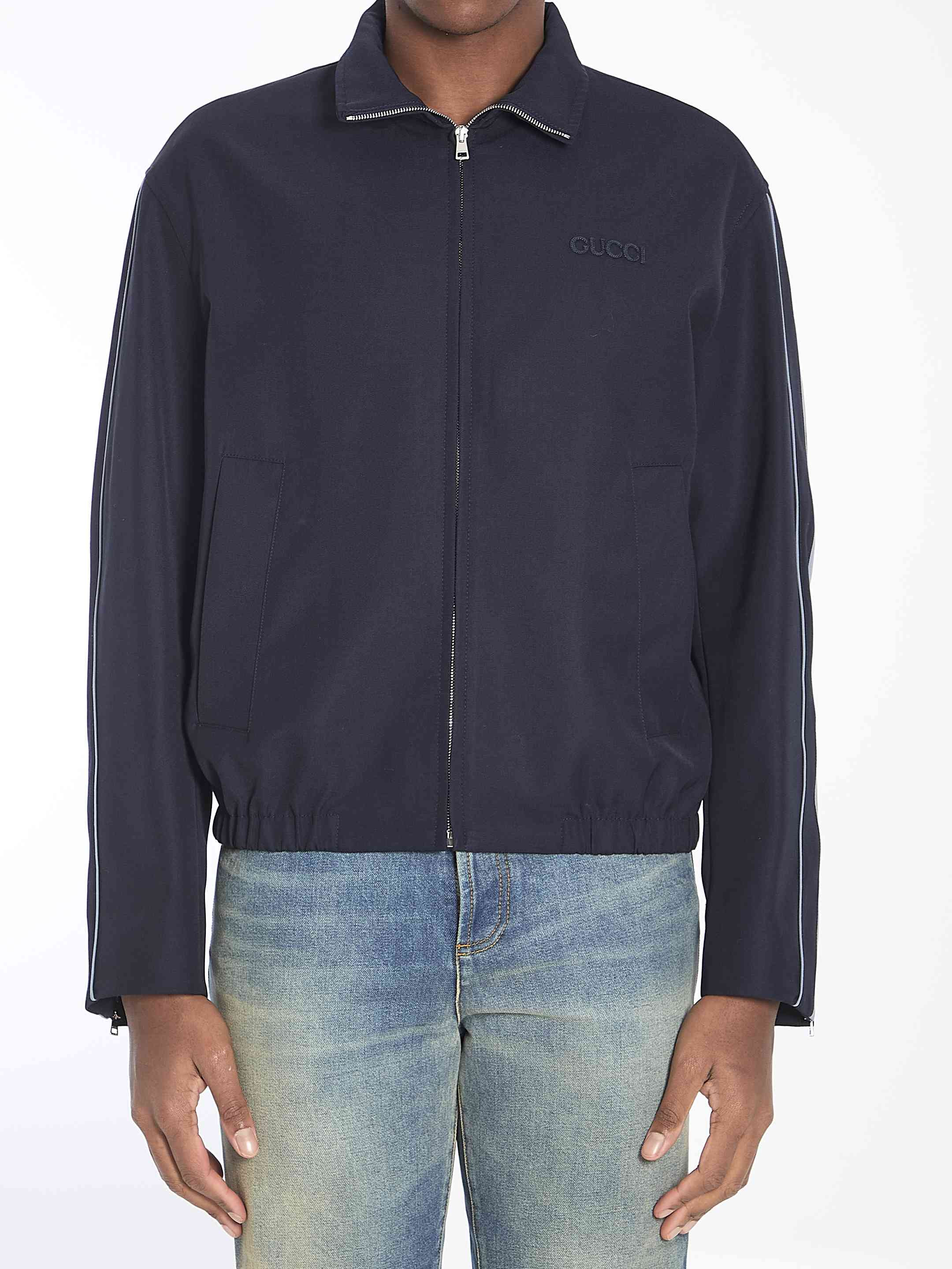 Gucci Men Embroidered Jacket - 1