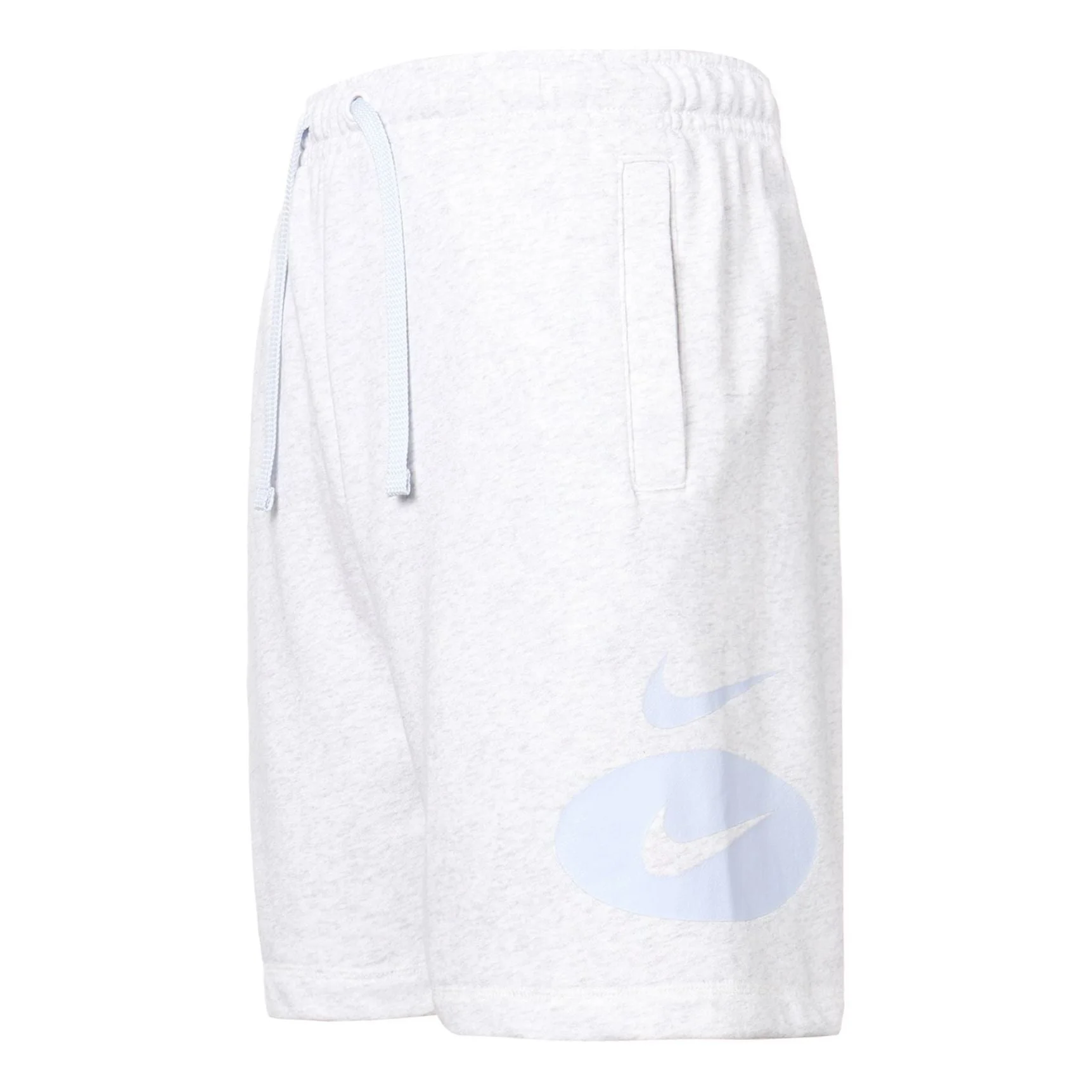 나이키 Sportswear 로고 느슨한 끈목 캐주얼 반바지 백색 DM5488-051 - 1
