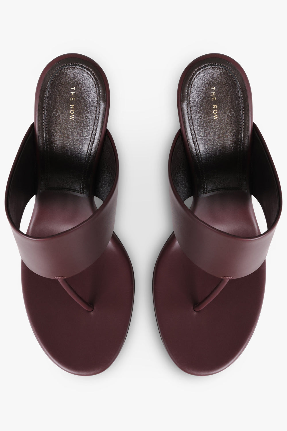 SIGNUM 90MM THONG MULE | BORDEAUX - 4