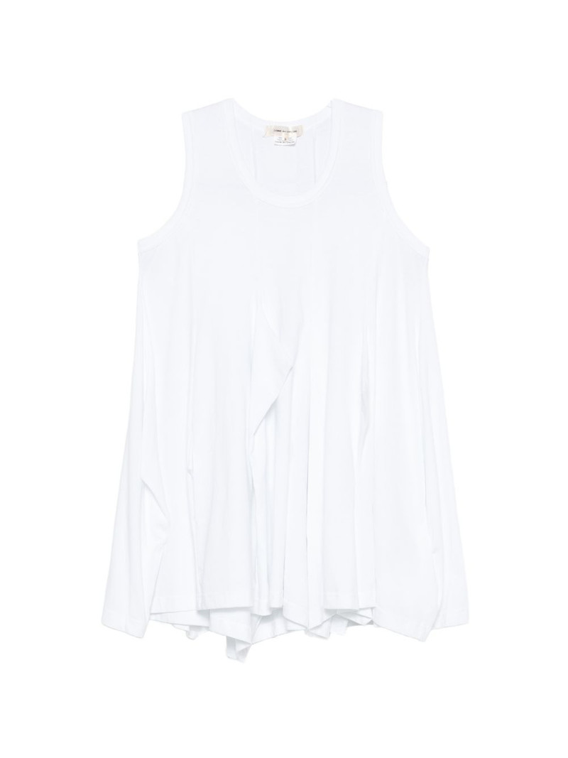 draped asymmetric T-shirt 1