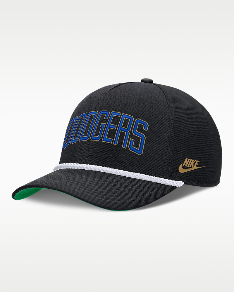 Brooklyn Dodgers Rise Men's Nike MLB Adjustable Hat 1