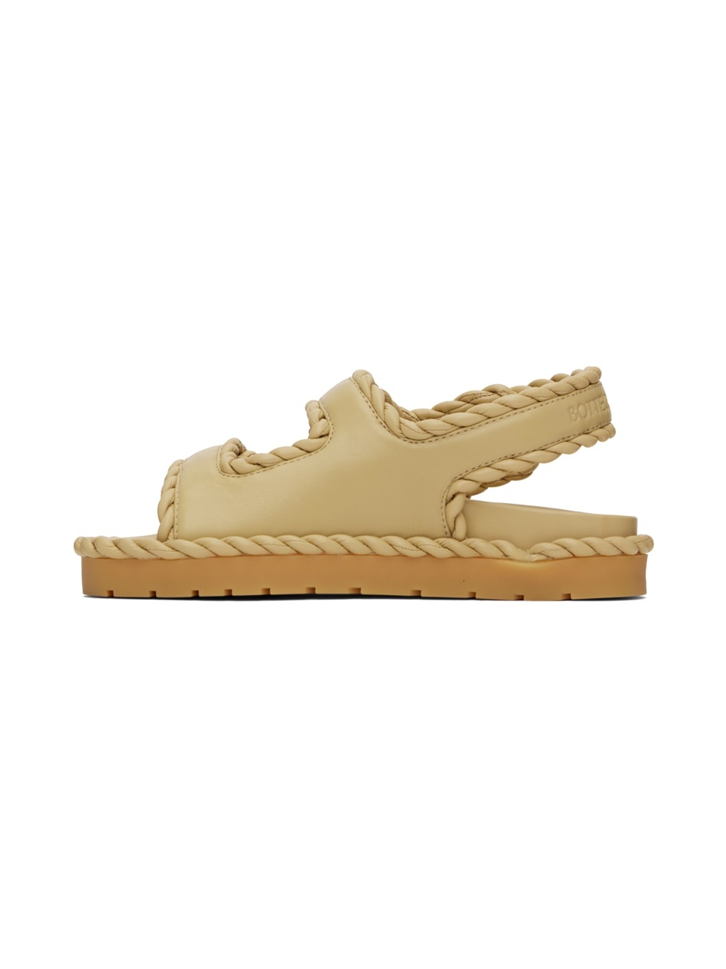 Beige Jack Flat Sandals - 3