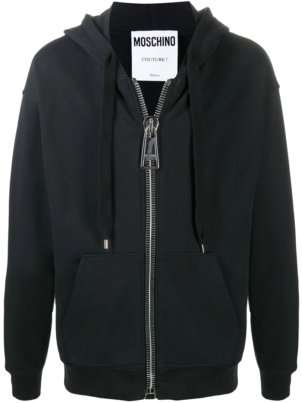 maxi zip-up hoodie - 1