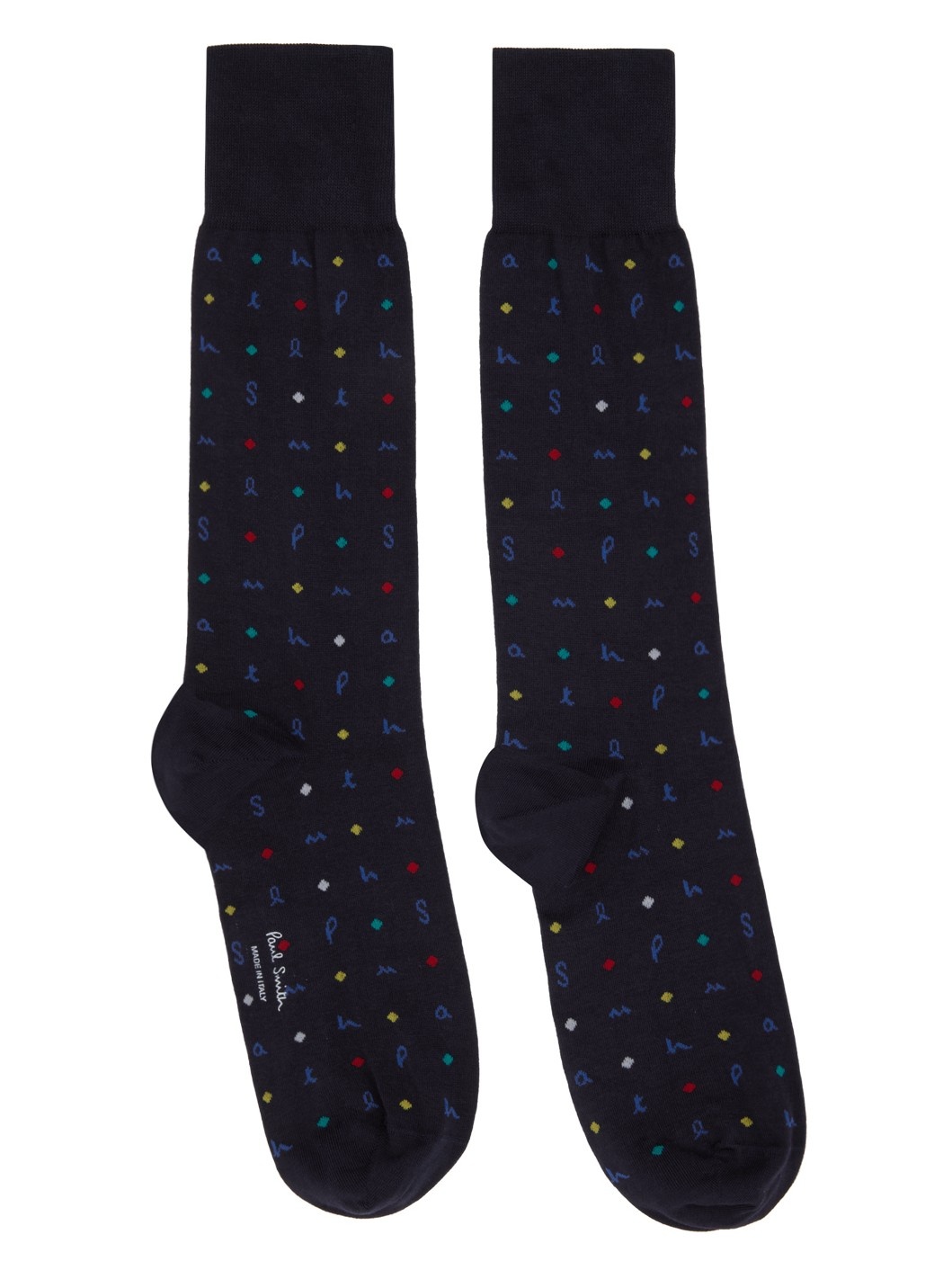 Three-Pack Blue Socks - 3