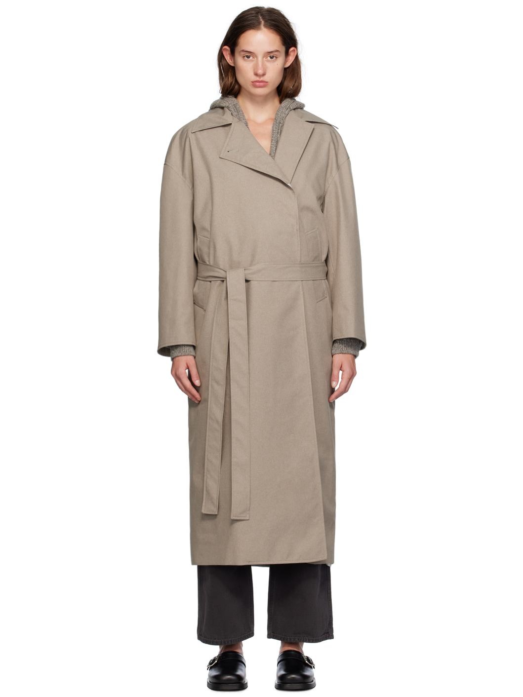 Beige Court Coat - 1
