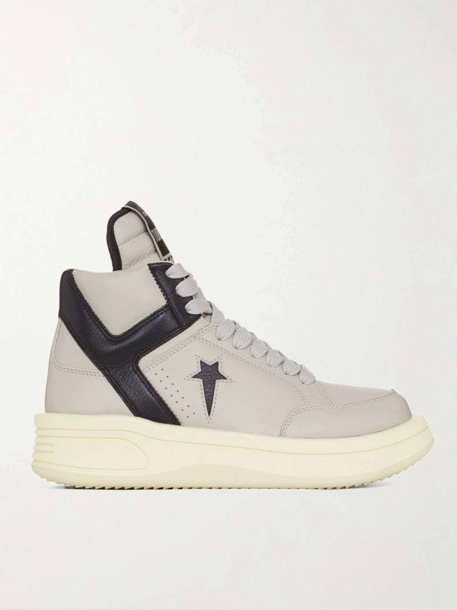 + Converse Turbowpn Leather High-Top Sneakers - 1
