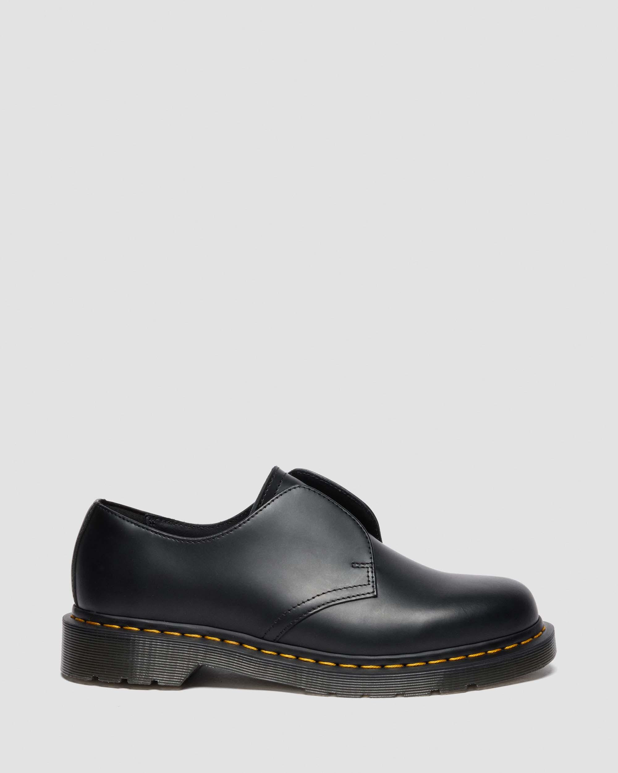 1461 LACELESS Smooth Leather Slip On Shoes - 6