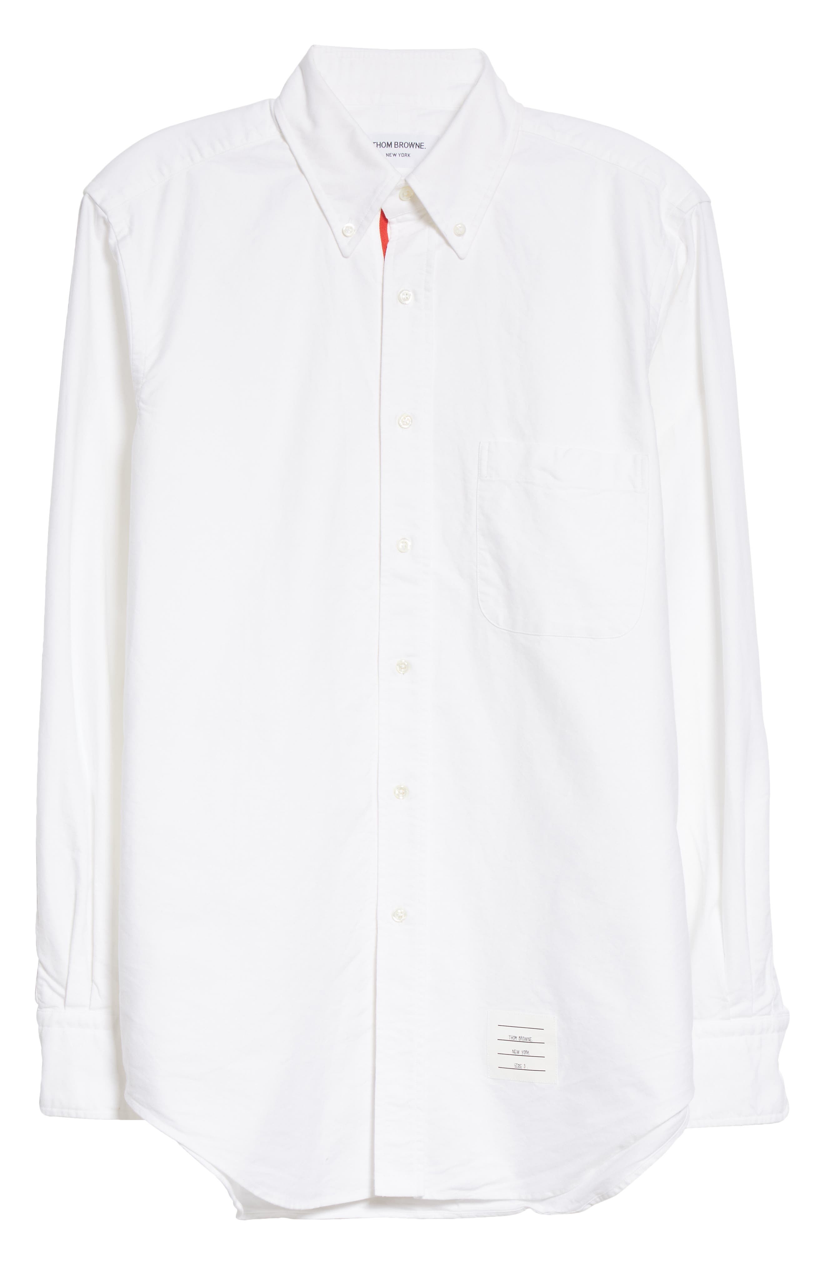 Cotton Button-Down Shirt - 6