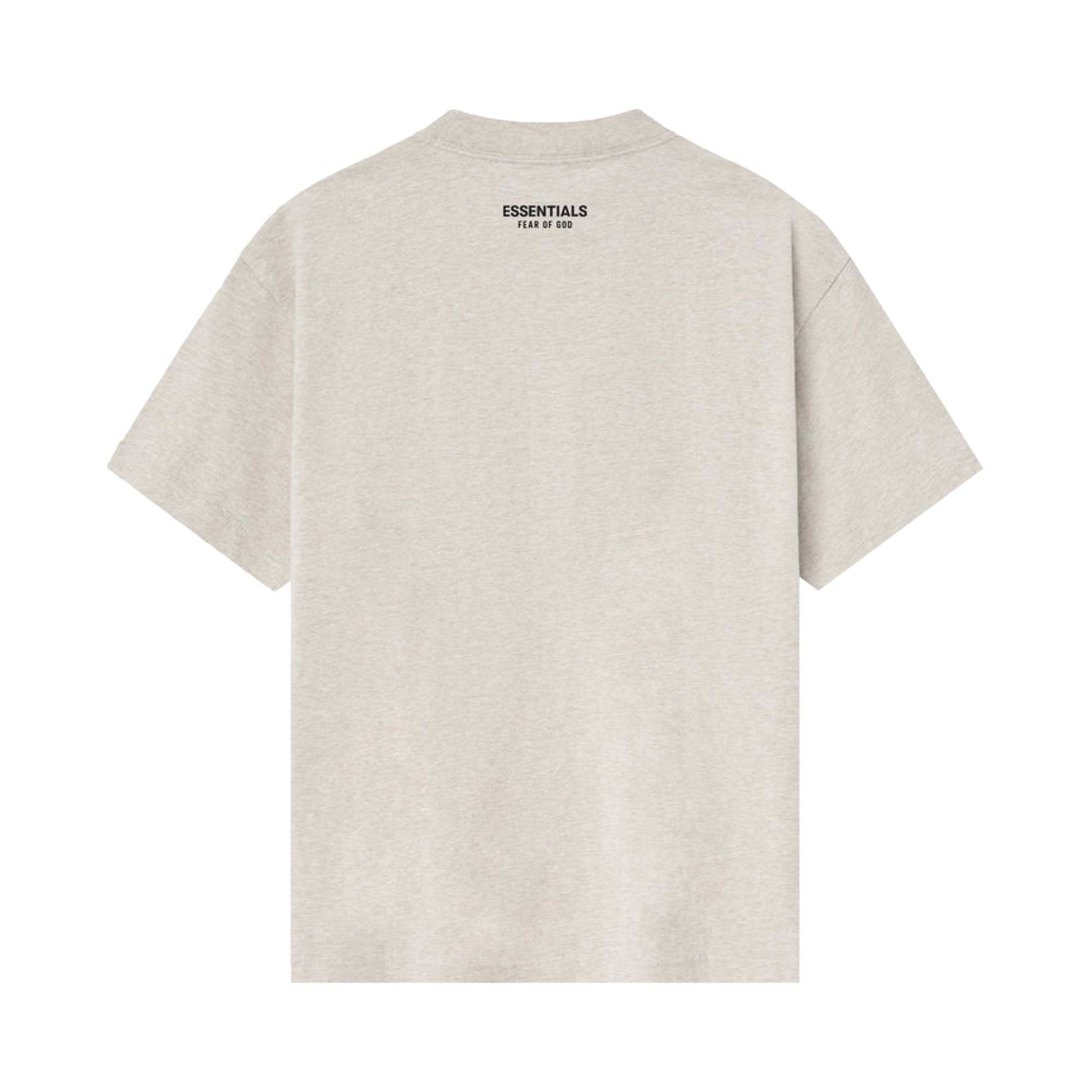 Fear of God Essentials Lightweight Essential Tee 'Heather Stone' - 2