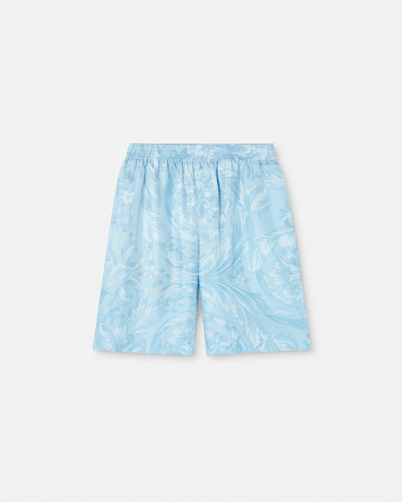 Barocco Silk Shorts 1