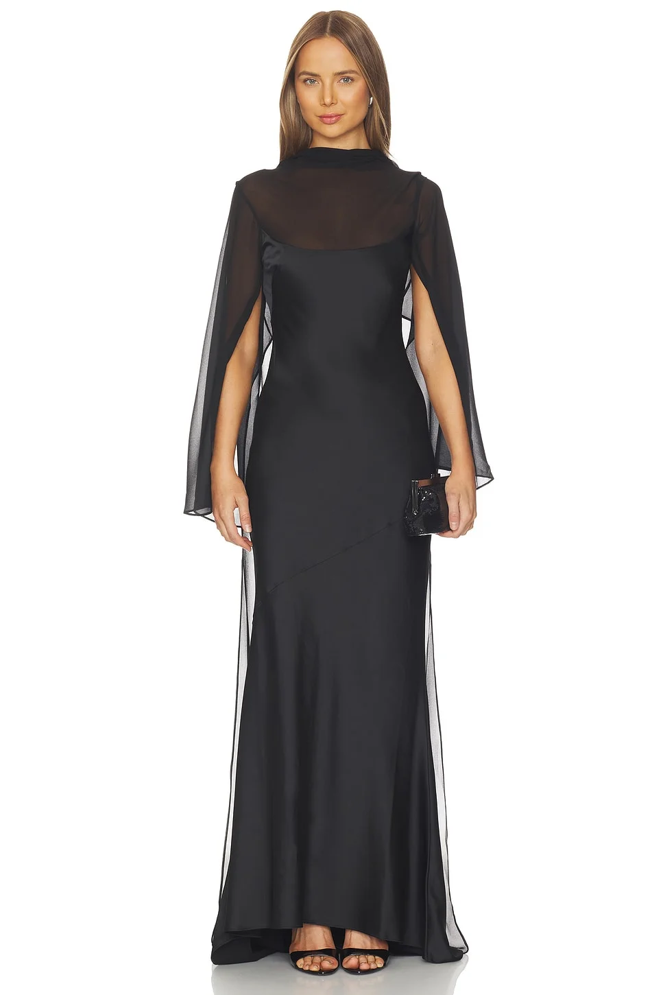Devlyn Long Sleeve Gown - 1