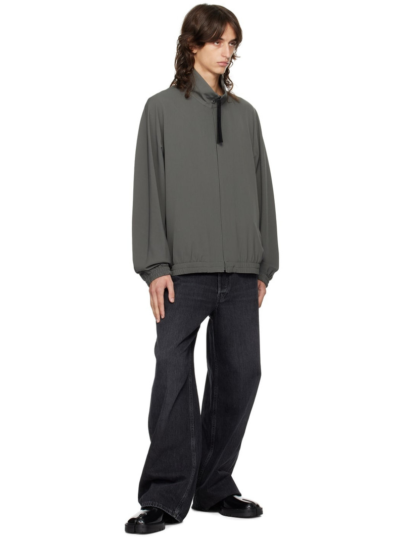 N.Hoolywood Gray Zip Jacket outlook