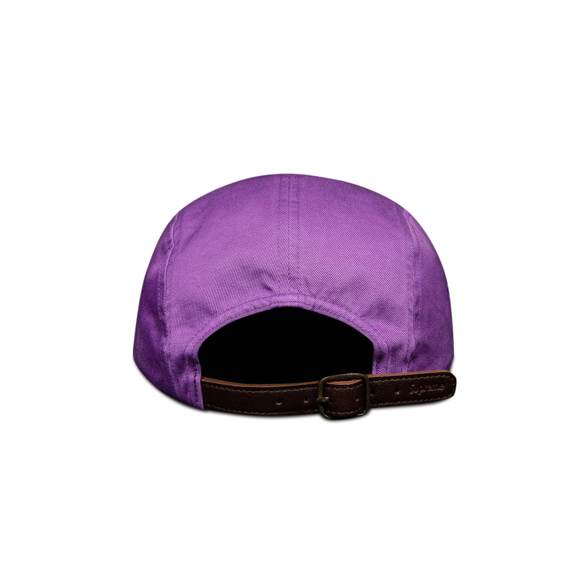 Supreme Washed Chino Twill Camp Cap 'Light Purple' - 2