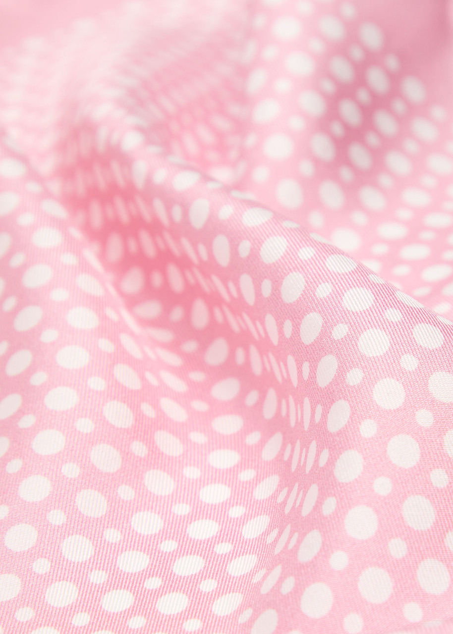 Boss X David Beckham Polka Dot-print Silk Pocket Square - 2