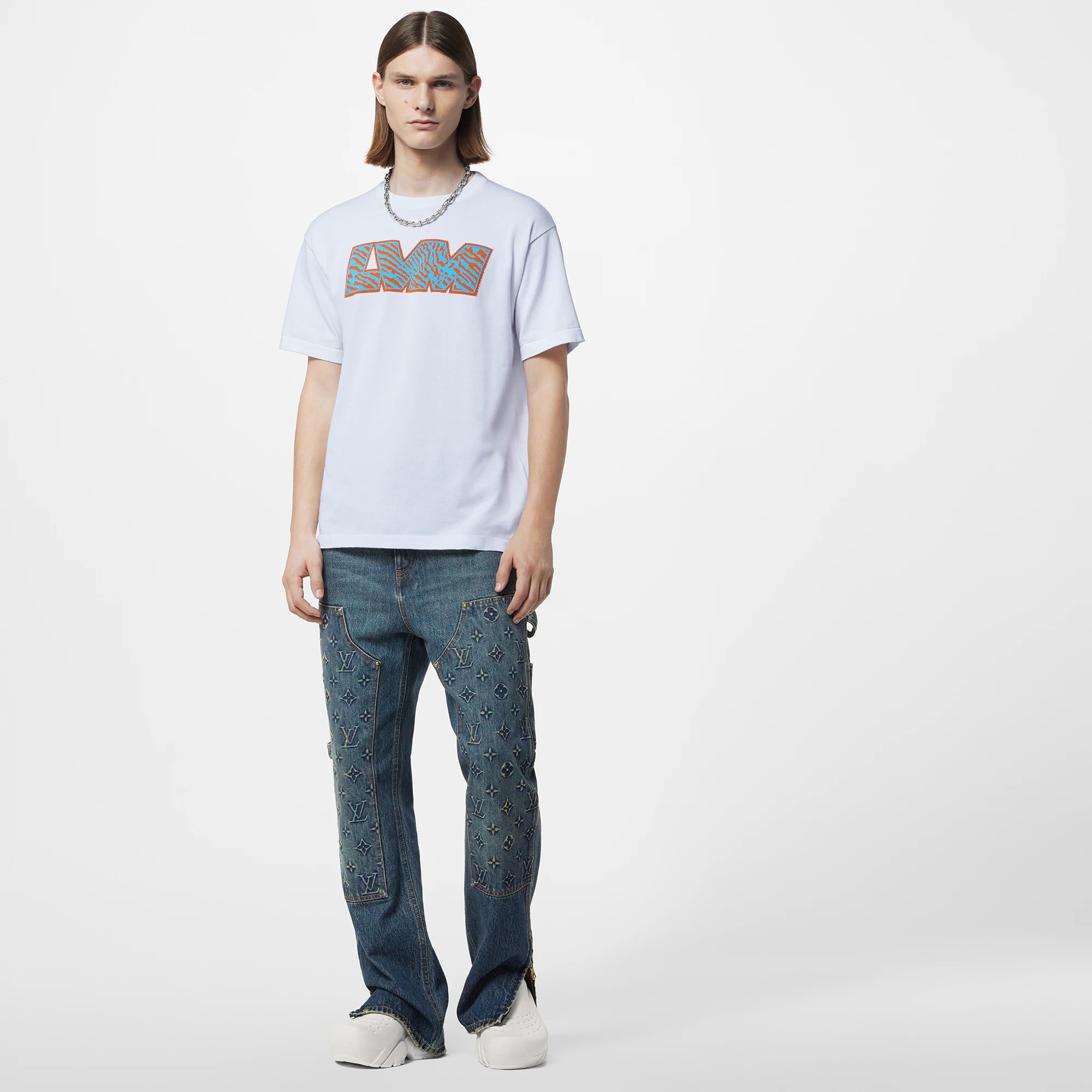 Short-Sleeved Cotton Crewneck - 4