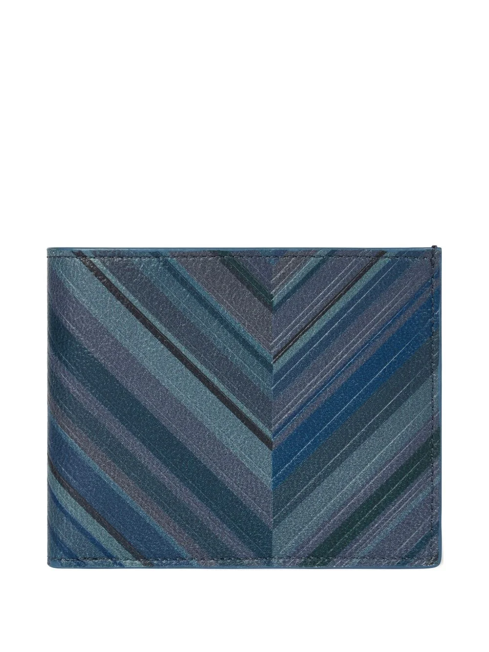 chevron-pattern bifold wallet - 1