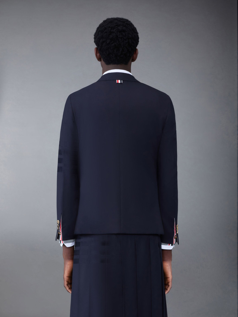 Thom Browne Plain Weave 4-bar Classic Sport Coat outlook
