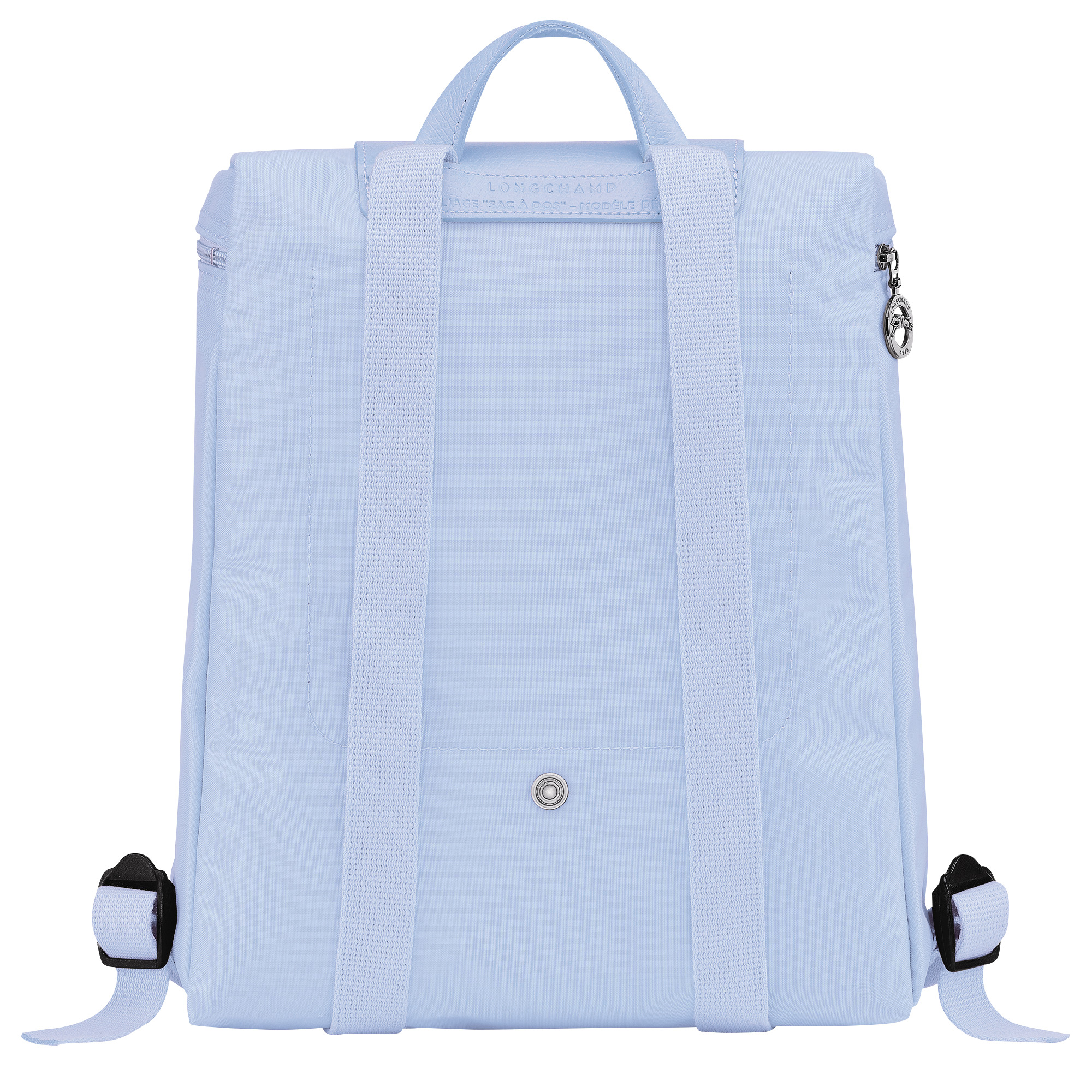 Le Pliage Green M Backpack Sky Blue - Recycled canvas - 3