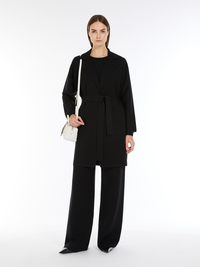 Max Mara ROBIN Long viscose trousers outlook