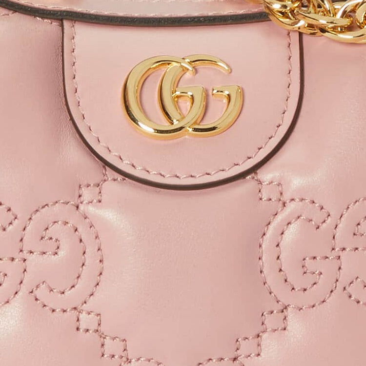 (WMNS) Gucci GG Matelasse Mini Bag 'Light Pink' 739736-UM8IG-5909 - 9