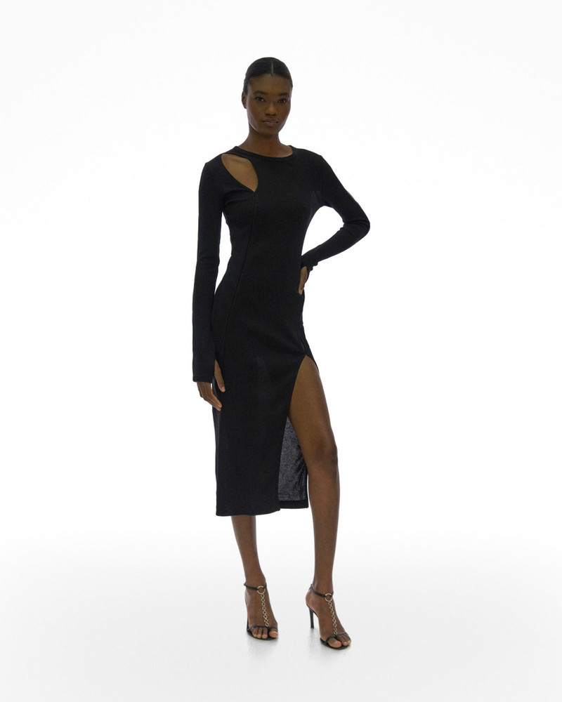 Helmut Lang SLASH LONG SLEEVE DRESS outlook