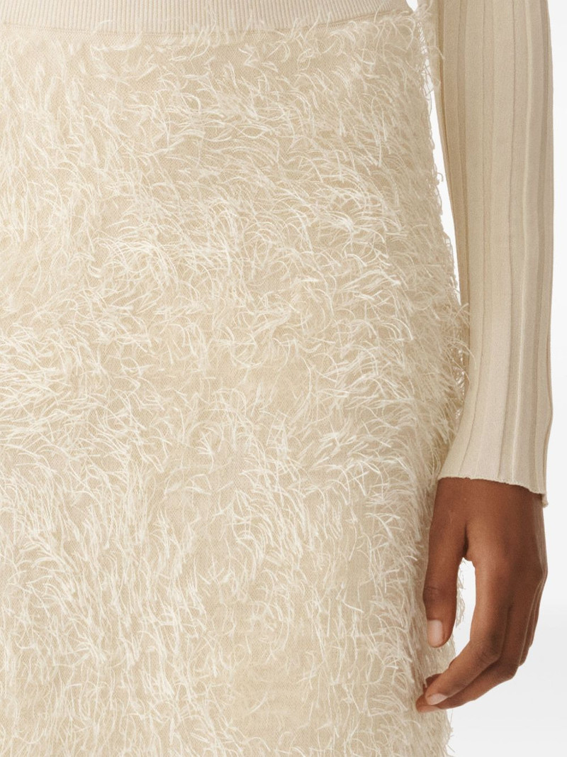 textured-finish midi skirt 5