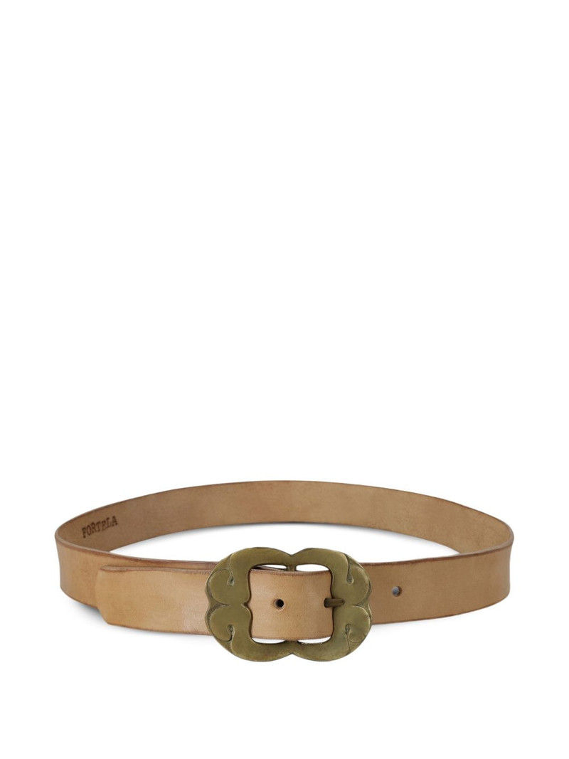 FORTELA engraved-buckle therese belt outlook